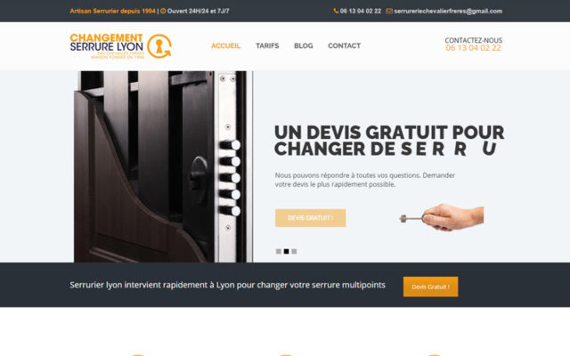 Changement serrure Lyon