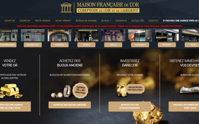 Maison Française de L’Or à Grenoble