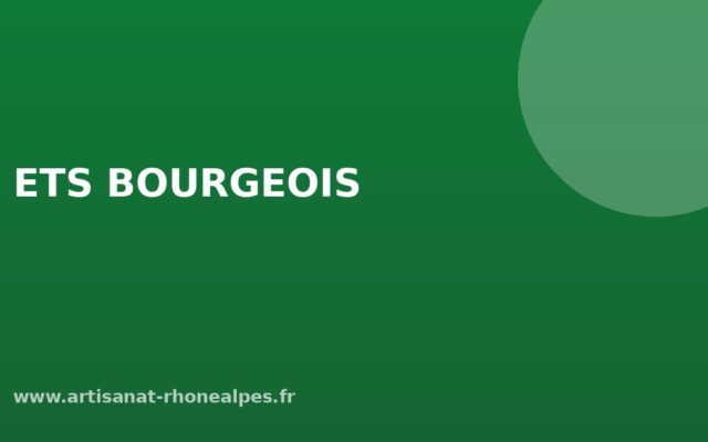 ETS BOURGEOIS